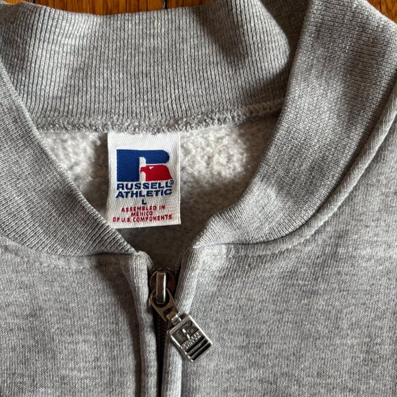 oversized zip-up sweatshirt - Picture 4 of 7